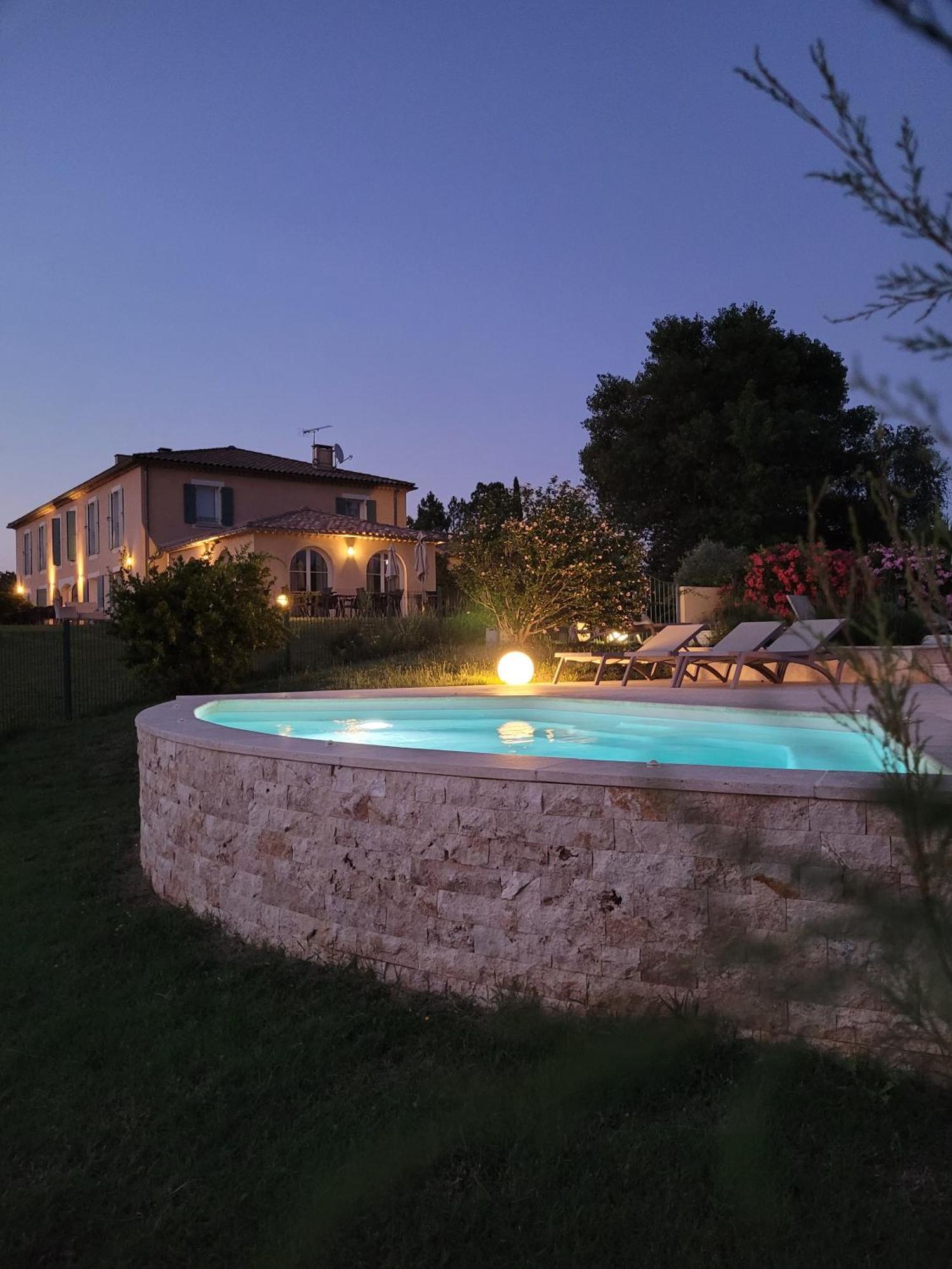 Hotel La Bastide D'Iris Vagnas Ngoại thất bức ảnh