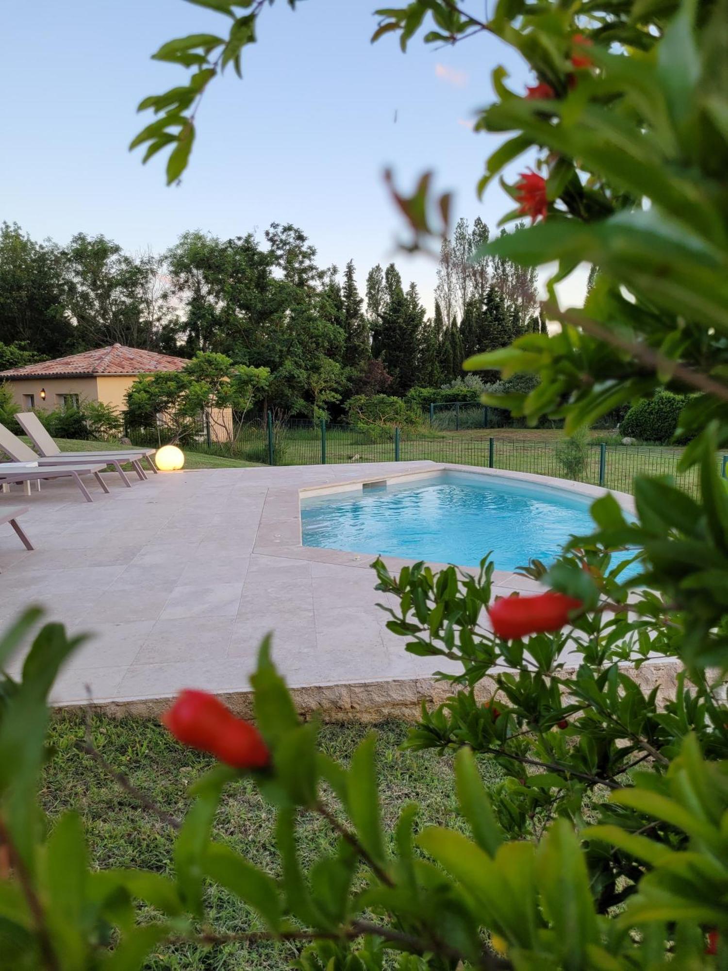 Hotel La Bastide D'Iris Vagnas Ngoại thất bức ảnh